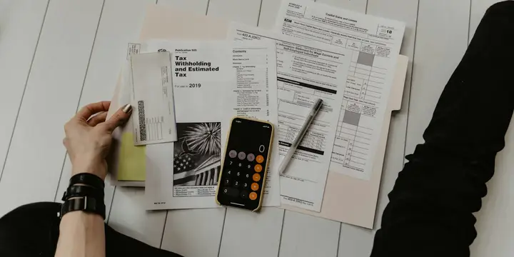 Documents financiers et calculatrice